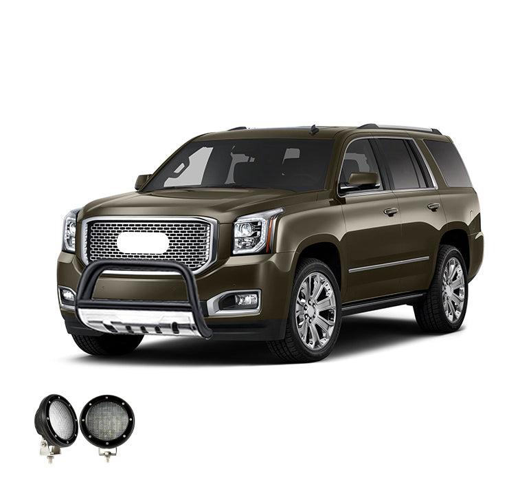 Black Horse Off Road BB037411BS-SP-35OV-PLFB Black Steel Skid Plate - Truck Part Superstore