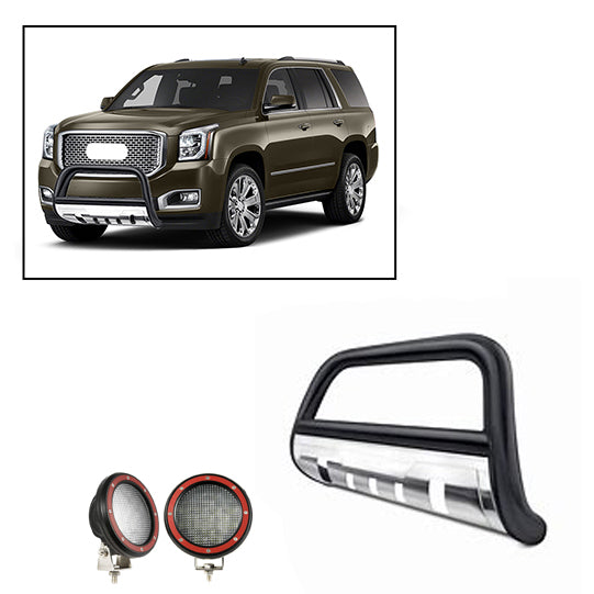 Black Horse Off Road BB037411BS-SP-35OV-PLFR Black Steel Skid Plate - Truck Part Superstore