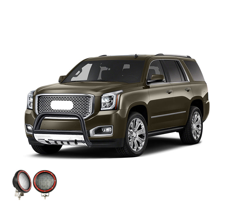 Black Horse Off Road BB037411BS-SP-35OV-PLFR Black Steel Skid Plate - Truck Part Superstore