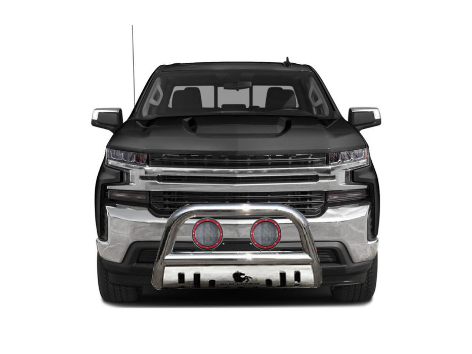 Black Horse Off Road BB037415-SP-PLFR Stainless Steel Stainless Steel Skid Plate - Truck Part Superstore