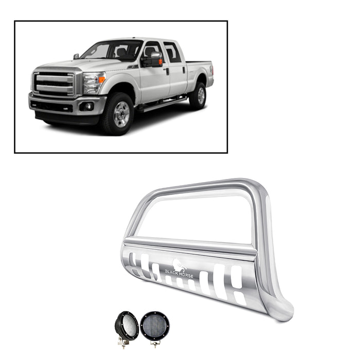 Black Horse Off Road BB045211-SP-PLFB Stainless Steel Stainless Steel Skid Plate - Truck Part Superstore