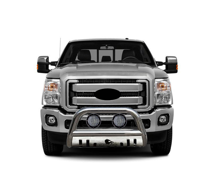 Black Horse Off Road BB045211-SP-PLFB Stainless Steel Stainless Steel Skid Plate - Truck Part Superstore