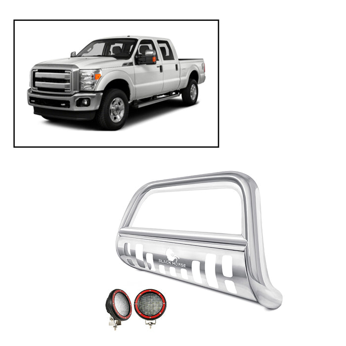 Black Horse Off Road BB045211-SP-PLFR Stainless Steel Stainless Steel Skid Plate - Truck Part Superstore