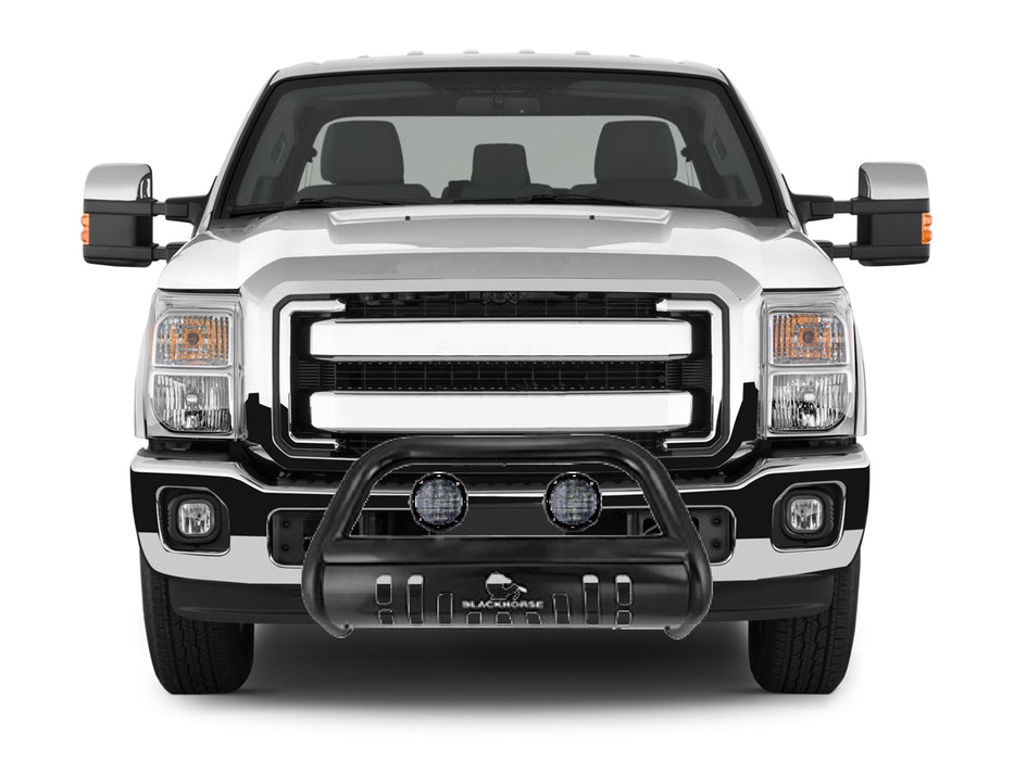 Black Horse Off Road BB045211A-SP-PLFB Black Steel Skid Plate - Truck Part Superstore