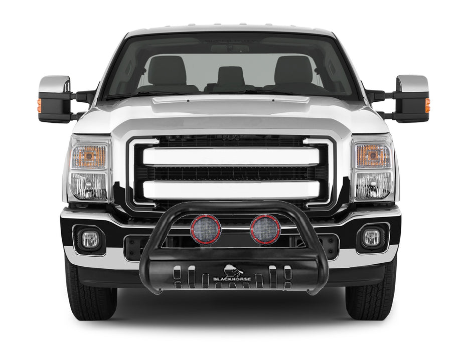 Black Horse Off Road BB045211A-SP-PLFR Black Steel Skid Plate - Truck Part Superstore