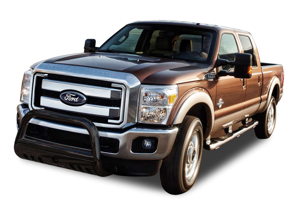 Black Horse Off Road BB045211A-SP Black Steel Skid Plate - Truck Part Superstore