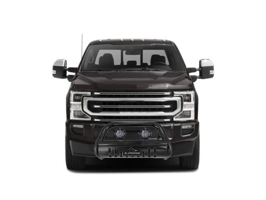 Black Horse Off Road BB045213A-SP-PLFB Black Steel Skid Plate - Truck Part Superstore