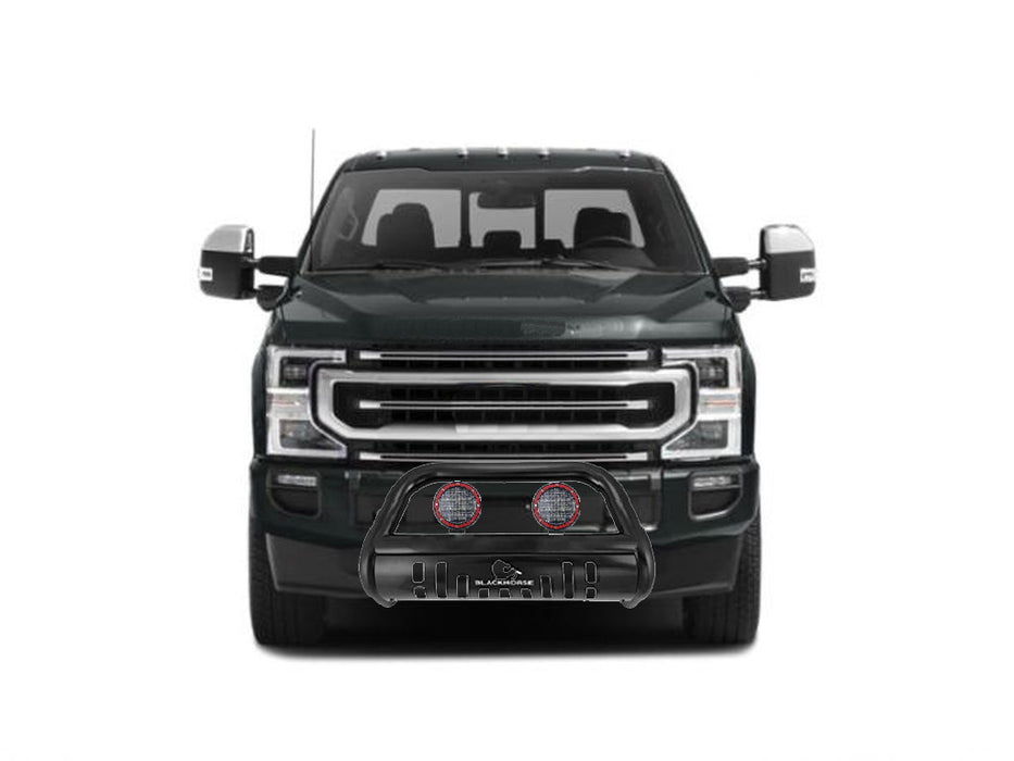 Black Horse Off Road BB045213A-SP-PLFR Black Steel Skid Plate - Truck Part Superstore