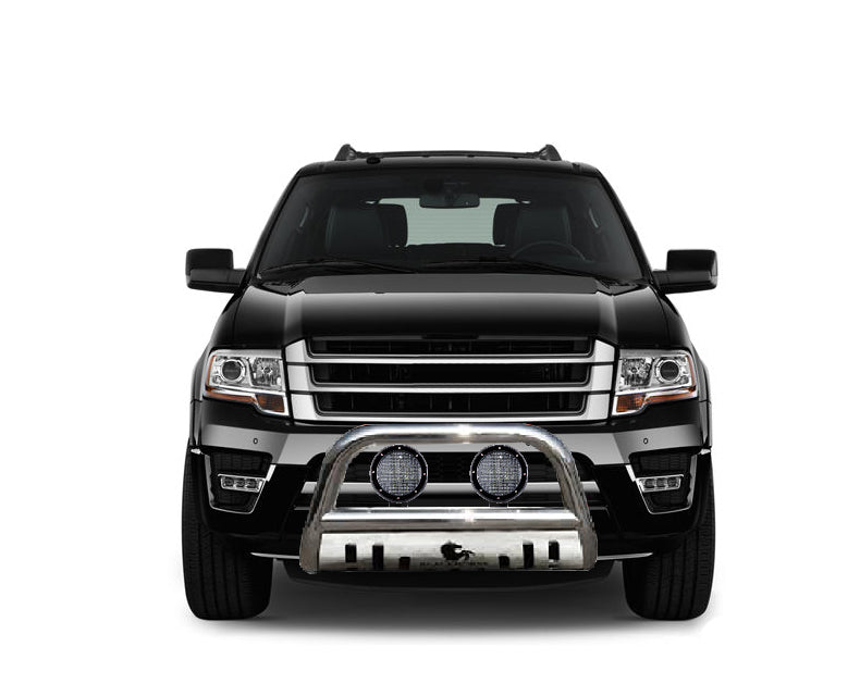 Black Horse Off Road BB046409-SP-PLFB Stainless Steel Stainless Steel Skid Plate - Truck Part Superstore