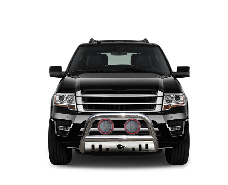 Black Horse Off Road BB046409-SP-PLFR Stainless Steel Stainless Steel Skid Plate - Truck Part Superstore