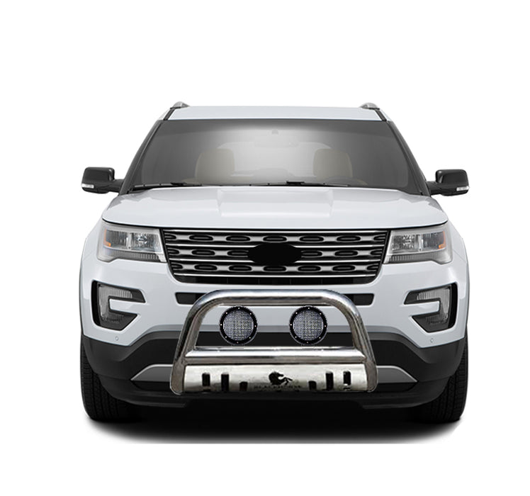 Black Horse Off Road BB047611-SP-PLFB Stainless Steel Stainless Steel Skid Plate - Truck Part Superstore