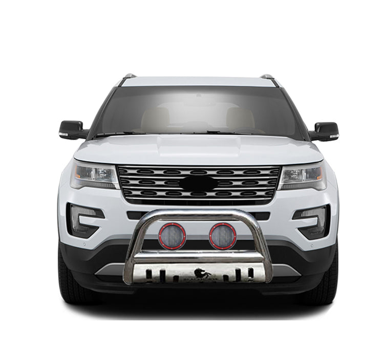 Black Horse Off Road BB047611-SP-PLFR Stainless Steel Stainless Steel Skid Plate - Truck Part Superstore