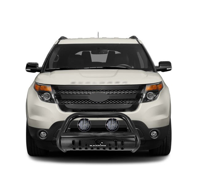 Black Horse Off Road BB047611A-SP-PLFB Black Steel Skid Plate - Truck Part Superstore