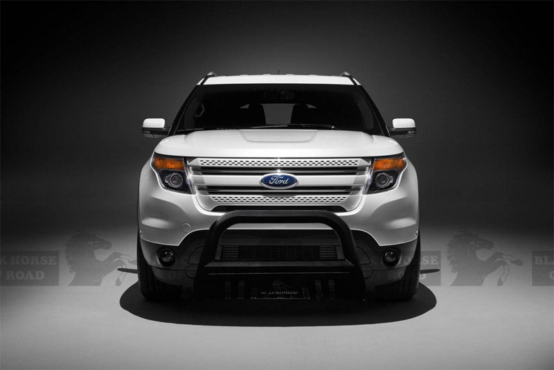 Black Horse Off Road BB047611A-SP Black Steel Skid Plate - Truck Part Superstore