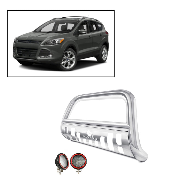 Black Horse Off Road BB048809-SP-PLFR Stainless Steel Stainless Steel Skid Plate - Truck Part Superstore