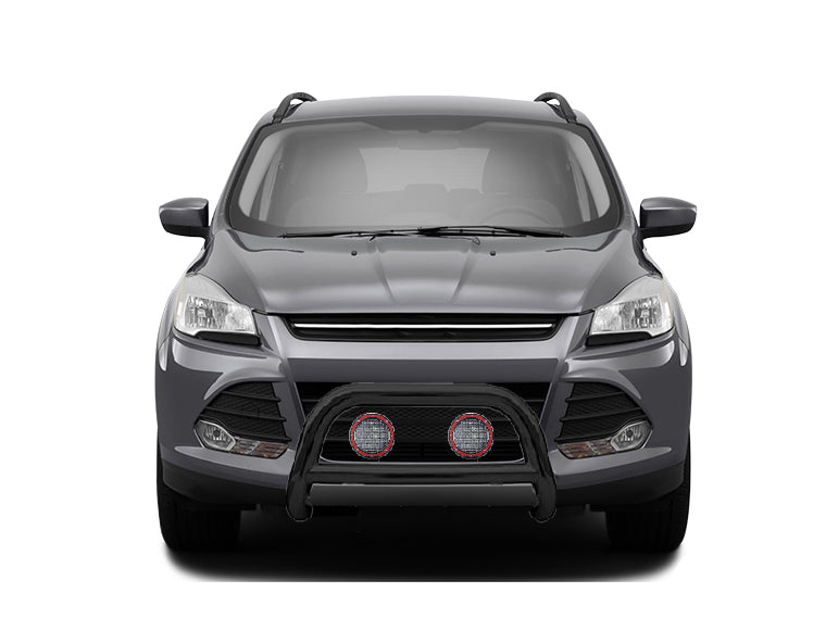 Black Horse Off Road BB048809A-PLFR Black Steel No skid plate - Truck Part Superstore