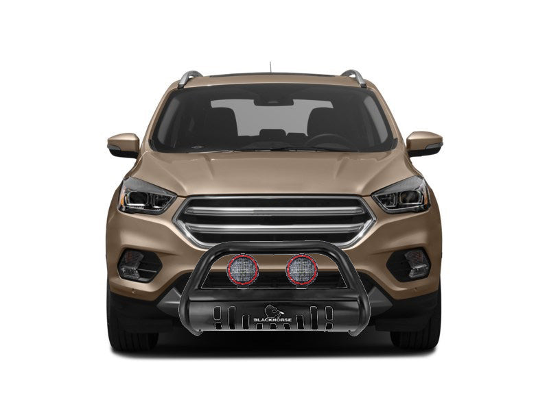 Black Horse Off Road BB048809A-SP-PLFR Black Steel Skid Plate - Truck Part Superstore