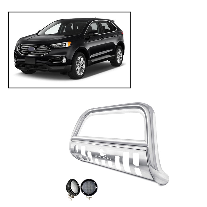 Black Horse Off Road BB049705-SP-PLFB Stainless Steel Stainless Steel Skid Plate - Truck Part Superstore