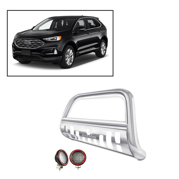 Black Horse Off Road BB049705-SP-PLFR Stainless Steel Stainless Steel Skid Plate - Truck Part Superstore