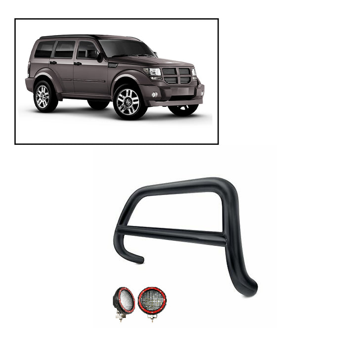 Black Horse Off Road BB071103A-PLFR Black Steel No skid plate - Truck Part Superstore