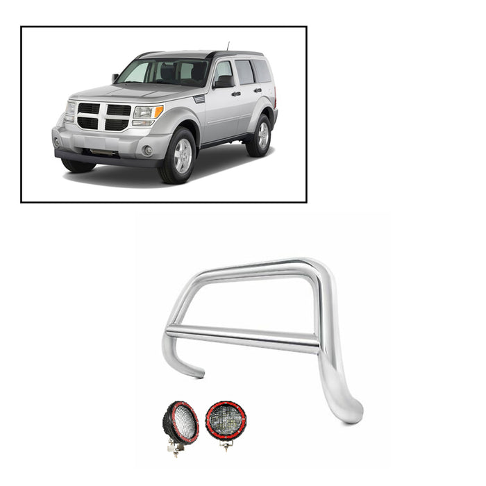 Black Horse Off Road BB071103SS-PLFR Stainless Steel Stainless Steel No skid plate - Truck Part Superstore
