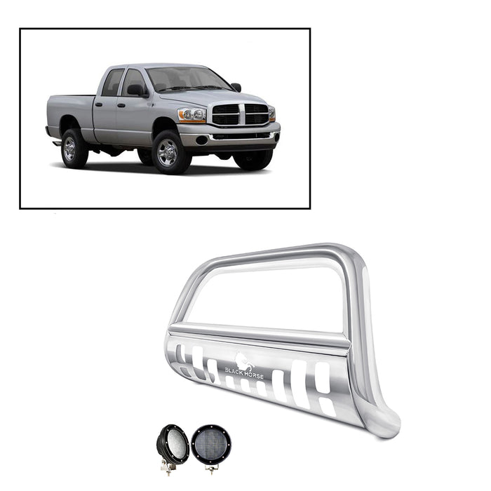 Black Horse Off Road BB076010-SP-PLFB Stainless Steel Stainless Steel Skid Plate - Truck Part Superstore