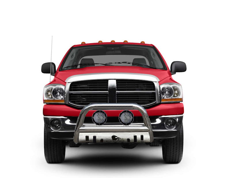 Black Horse Off Road BB076010-SP-PLFB Stainless Steel Stainless Steel Skid Plate - Truck Part Superstore