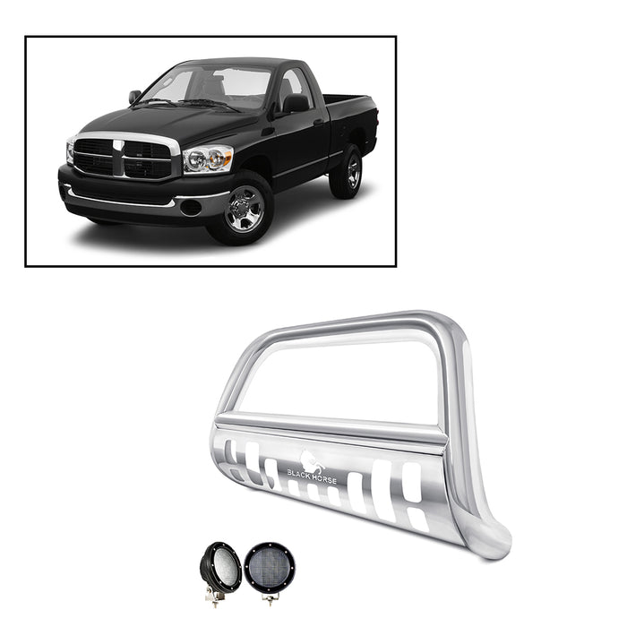 Black Horse Off Road BB077109-SP-PLFB Stainless Steel Stainless Steel Skid Plate - Truck Part Superstore