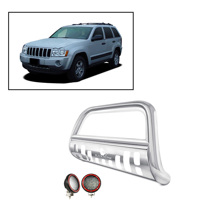 Black Horse Off Road BB080009-SP-PLFR Stainless Steel Stainless Steel Skid Plate - Truck Part Superstore