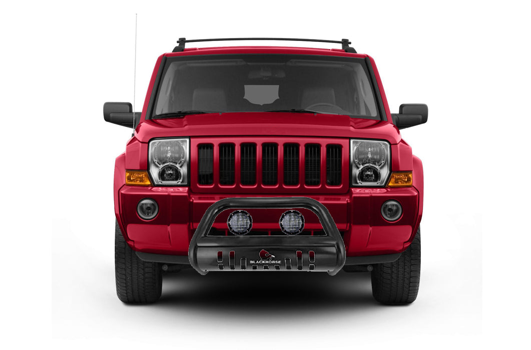 Black Horse Off Road BB080009A-SP-PLFB Black Steel Skid Plate - Truck Part Superstore