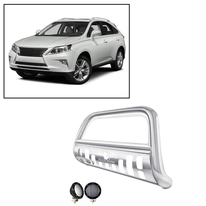 Black Horse Off Road BB091009-SP-PLFB Stainless Steel Stainless Steel Skid Plate - Truck Part Superstore