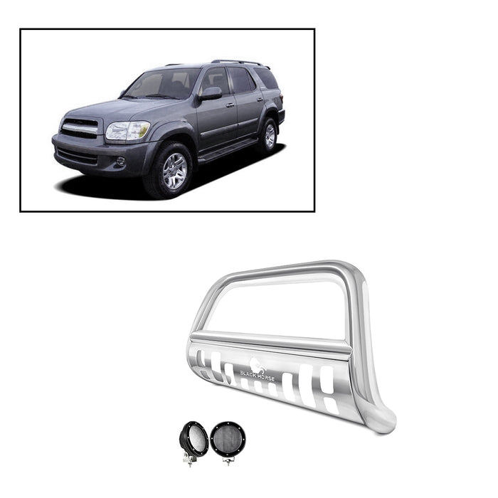 Black Horse Off Road BB094805-SP-PLFB Stainless Steel Stainless Steel Skid Plate - Truck Part Superstore