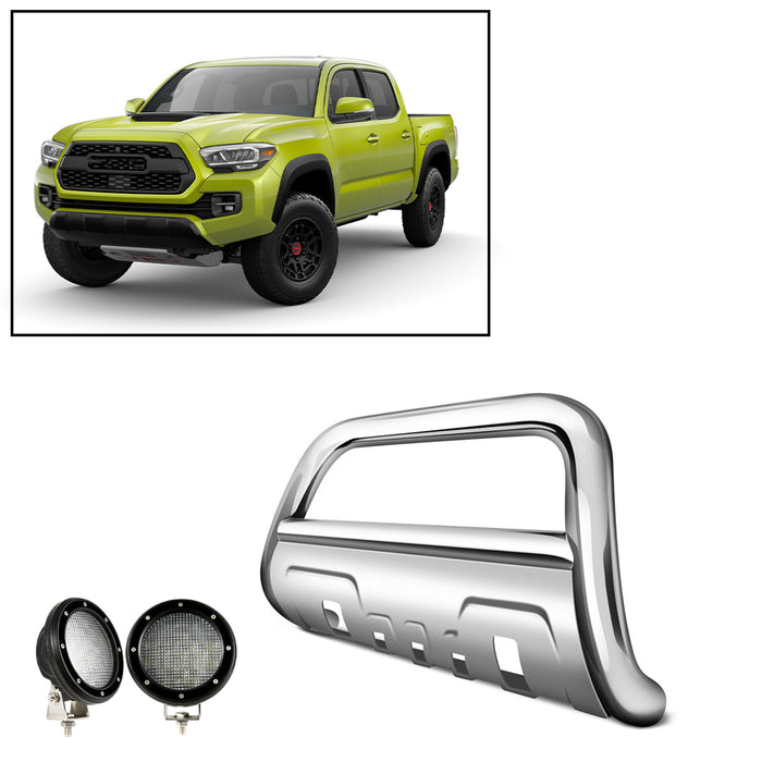 Black Horse Off Road BB096410-SP-35OV-PLFB Stainless Steel Stainless Steel Skid Plate - Truck Part Superstore