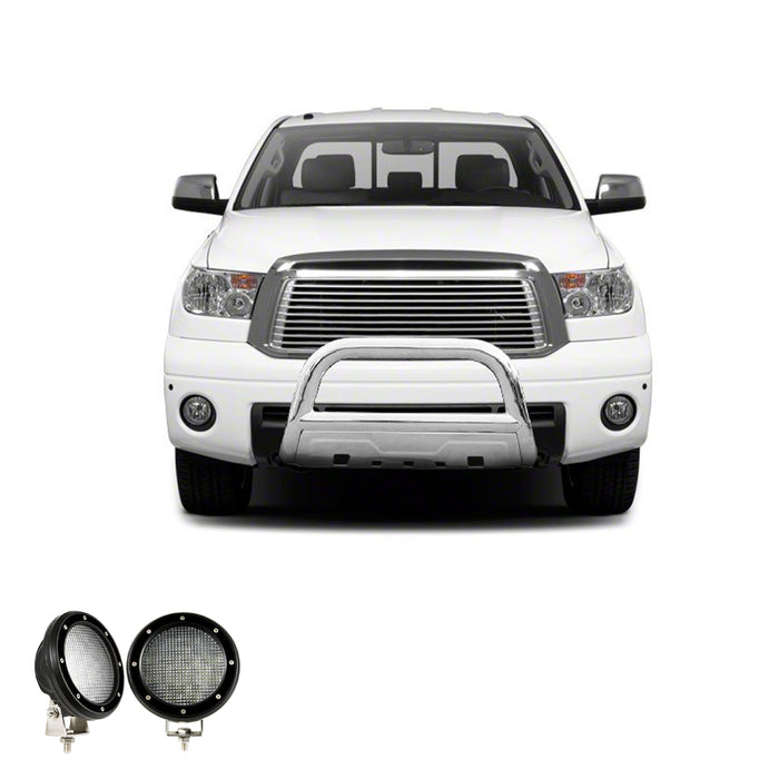 Black Horse Off Road BB098909-SP-35OV-PLFB Stainless Steel Stainless Steel Skid Plate - Truck Part Superstore