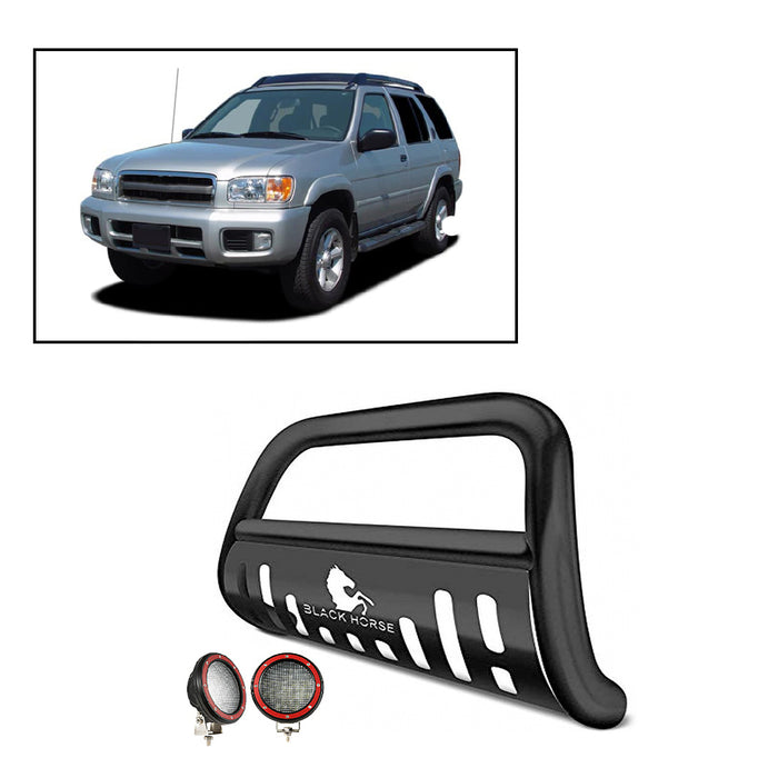 Black Horse Off Road BB110009A-SP-PLFR Black Steel Skid Plate - Truck Part Superstore