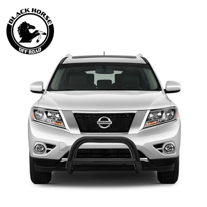 Black Horse Off Road CBB-NIA1802 Black Steel No skid plate - Truck Part Superstore