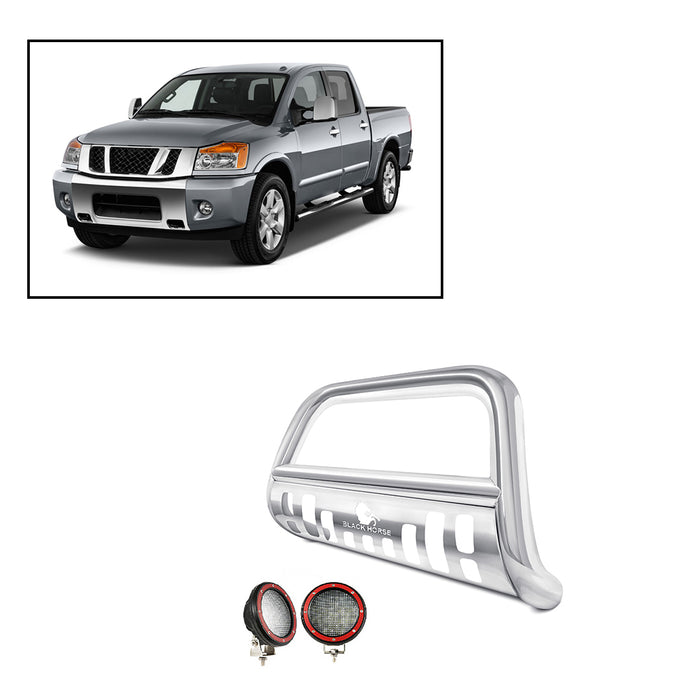 Black Horse Off Road BB113205-SP-PLFR Stainless Steel Stainless Steel Skid Plate - Truck Part Superstore