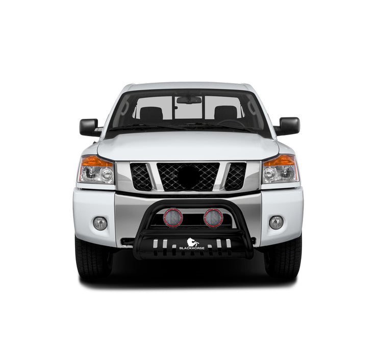 Black Horse Off Road BB113205A-SP-PLFR Black Steel Skid Plate - Truck Part Superstore