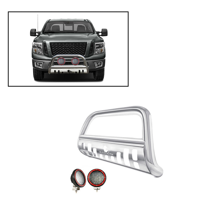 Black Horse Off Road BB113206-SP-PLFR Stainless Steel Stainless Steel Skid Plate - Truck Part Superstore