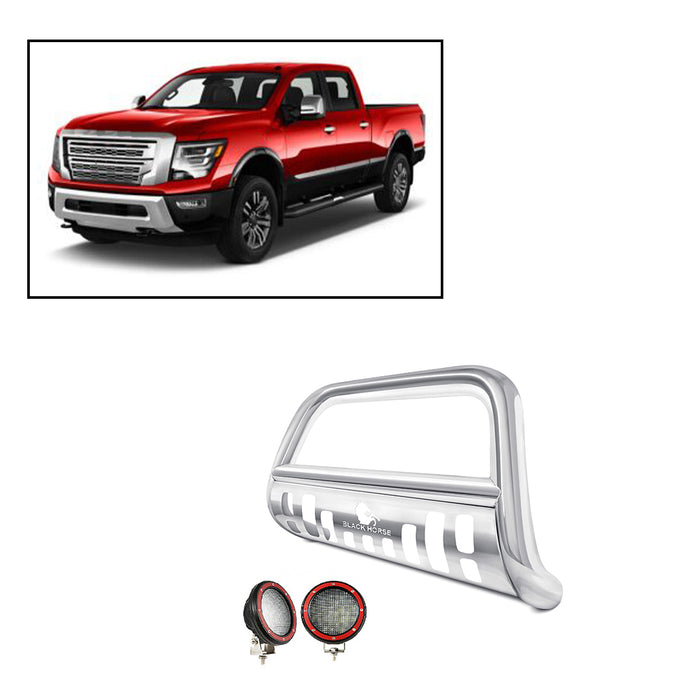 Black Horse Off Road BB11327-SP-PLFR Stainless Steel Stainless Steel Skid Plate - Truck Part Superstore