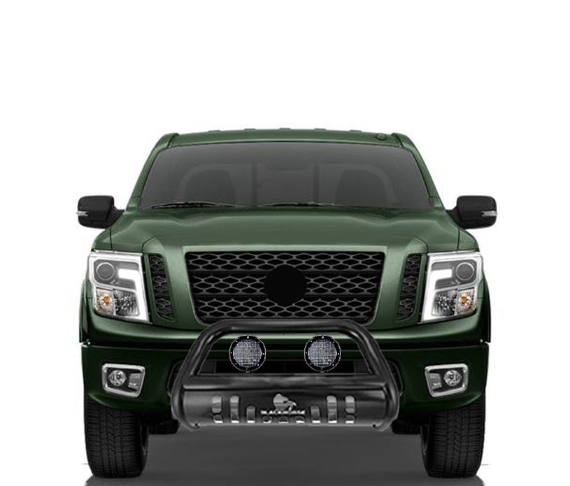 Black Horse Off Road BB11327A-SP-PLFB Black Steel Skid Plate - Truck Part Superstore