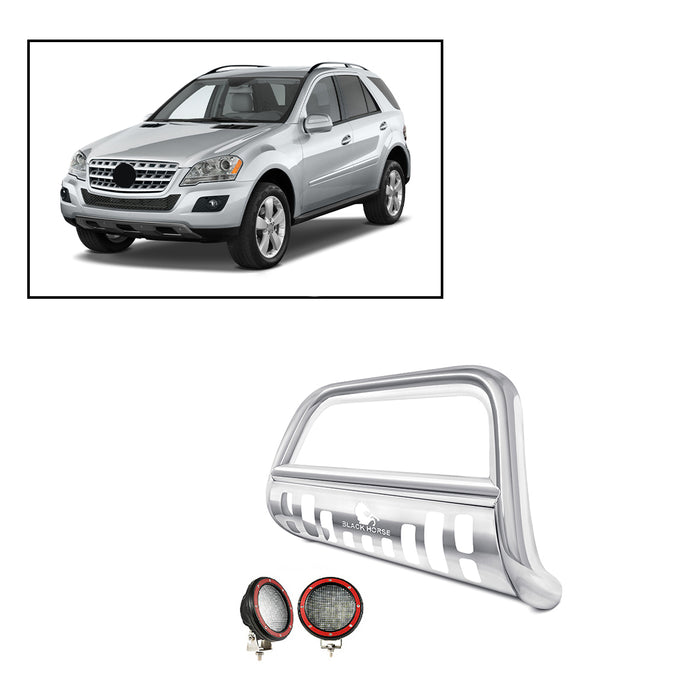 Black Horse Off Road BB141003-SP-PLFR Stainless Steel Stainless Steel Skid Plate - Truck Part Superstore