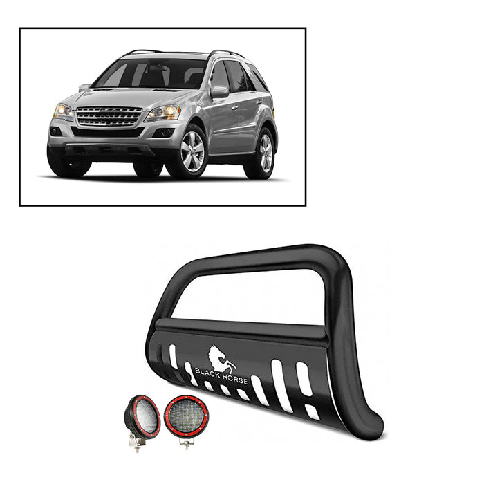 Black Horse Off Road BB141003A-SP-PLFR Black Steel Skid Plate - Truck Part Superstore