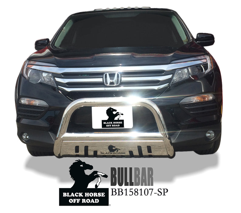 Black Horse Off Road BB158107-SP Stainless Steel Stainless Steel Skid Plate - Truck Part Superstore