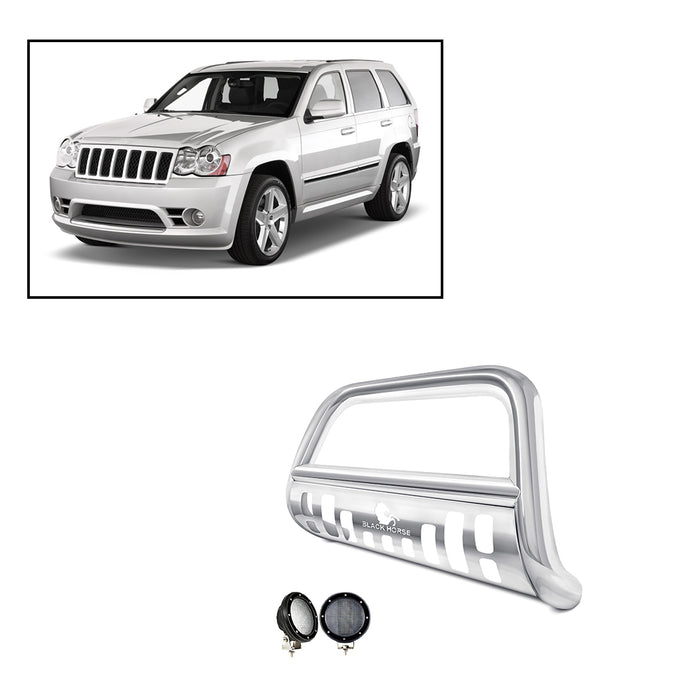 Black Horse Off Road BB80709-SP-PLFB Stainless Steel Stainless Steel Skid Plate - Truck Part Superstore