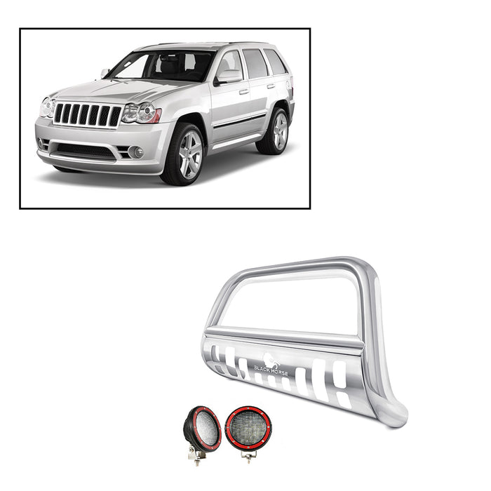 Black Horse Off Road BB80709-SP-PLFR Stainless Steel Stainless Steel Skid Plate - Truck Part Superstore