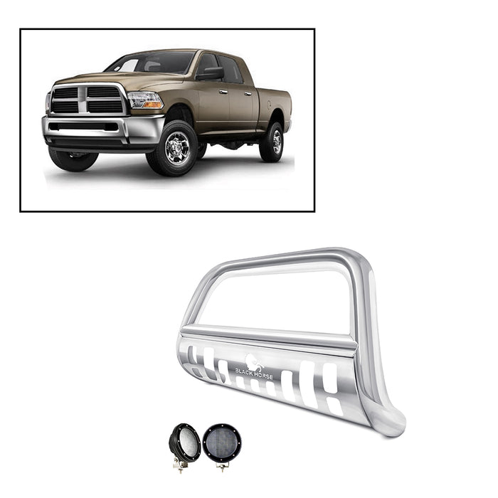 Black Horse Off Road BBDG110-SP-PLFB Stainless Steel Stainless Steel Skid Plate - Truck Part Superstore