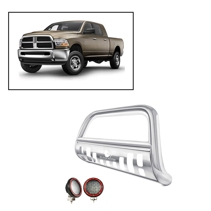 Black Horse Off Road BBDG110-SP-PLFR Stainless Steel Stainless Steel Skid Plate - Truck Part Superstore