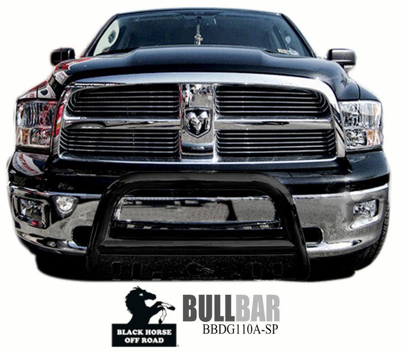 Black Horse Off Road BBDG110A-SP Black Steel Skid Plate - Truck Part Superstore