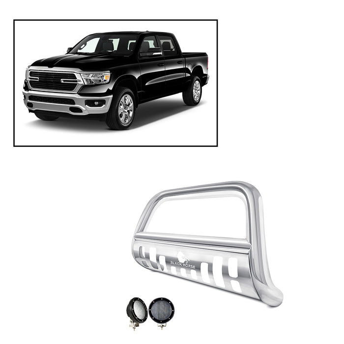 Black Horse Off Road BBDG112-SP-PLFB Stainless Steel Stainless Steel Skid Plate - Truck Part Superstore